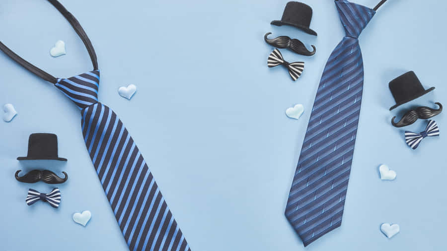 Gentleman Accessories Concept Wallpaper