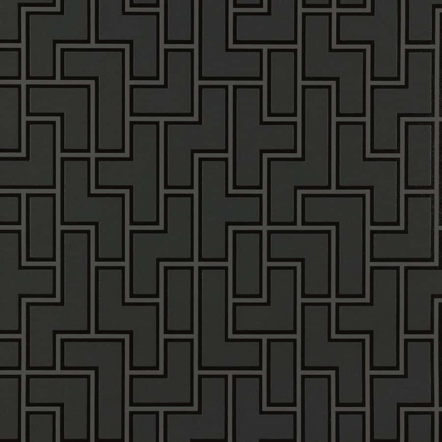 Geometric Maze Pattern Wallpaper