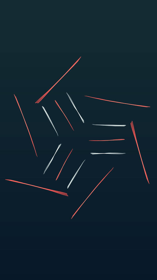 Geometric Shapes And Lines Creating Visual Interest Wallpaper