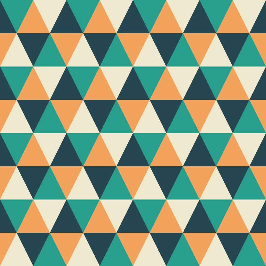 Geometric Triangle Pattern Wallpaper
