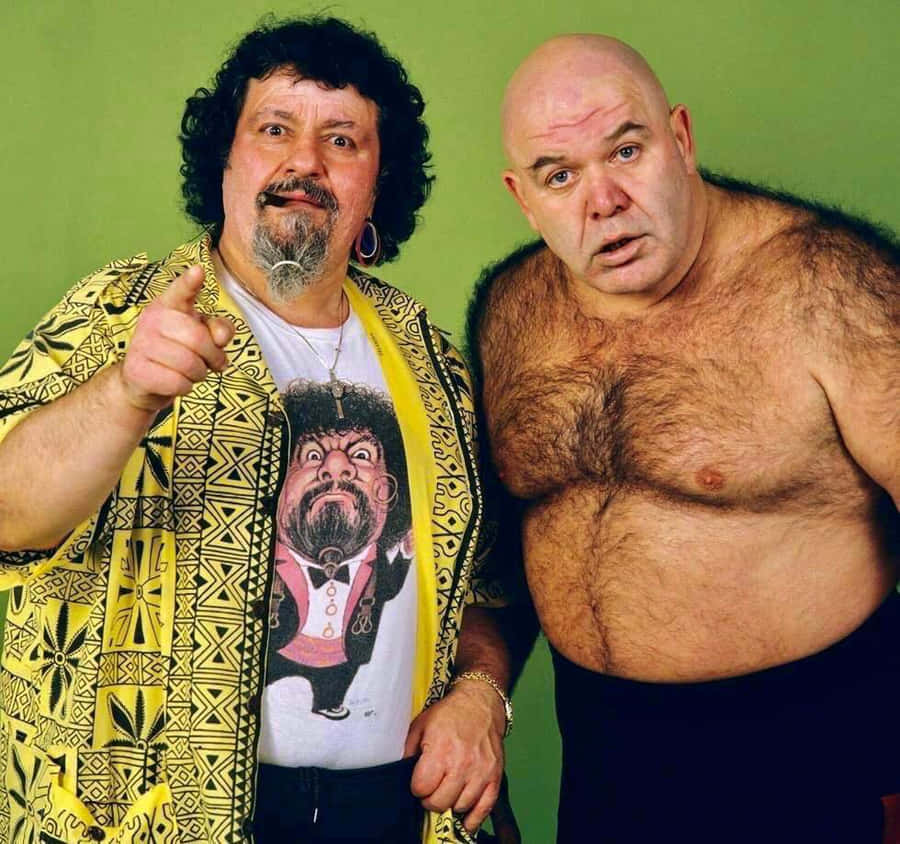 George Steele & Captain Lou Albano Wallpaper
