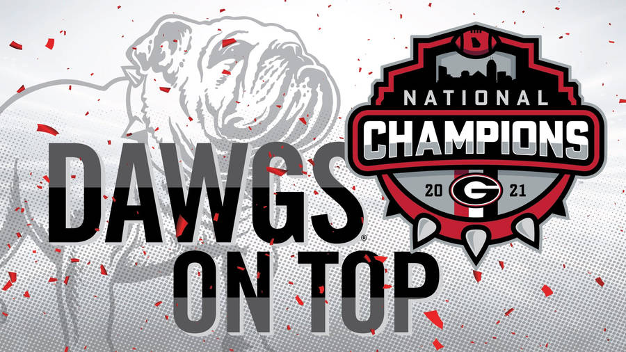 Georgia Bulldogs On Top Wallpaper