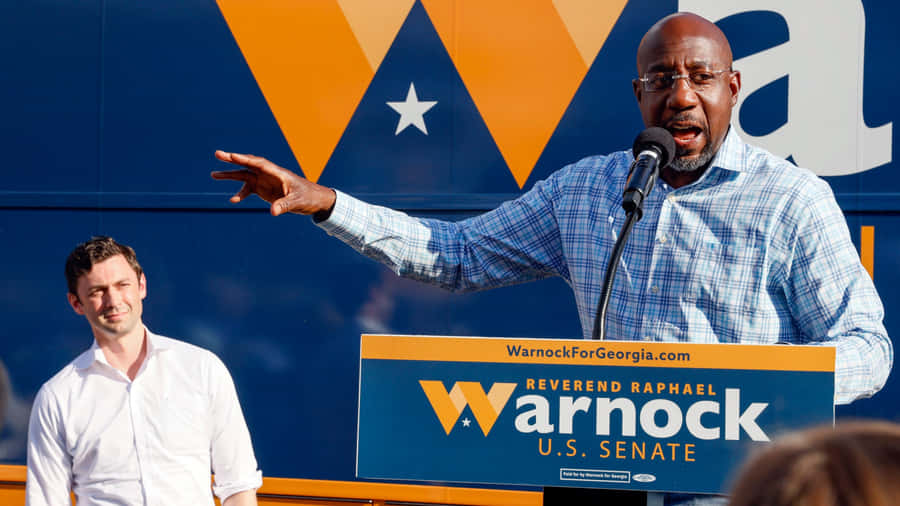 Georgia Senator Raphael Warnock Wallpaper