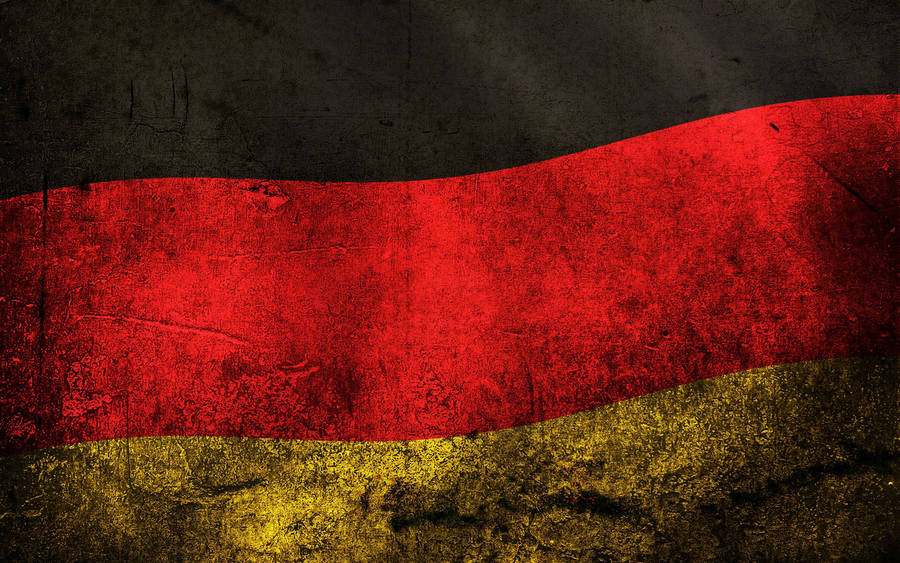 Germany Flag In Vibrant Colors Wallpaper