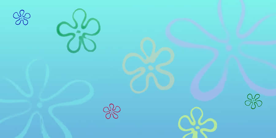 Get A Bubbly Vibe With This Cheerful Spongebob Aesthetic Desktop And Add Color To Your Workspace Wallpaper