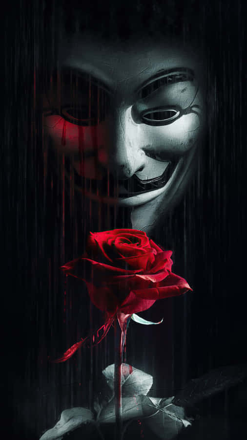 Get Anonymous With An Iphone Wallpaper
