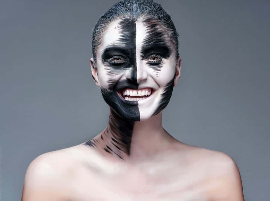 Get Creative And Make A Spooky Statement With Halloween Face Paint! Wallpaper