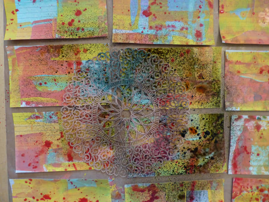 Get Creative With Mixed Media Wallpaper