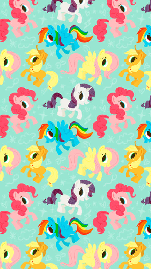 Get Hands-on Access To Your Favourite Animated Series With Mlp Phone Wallpaper