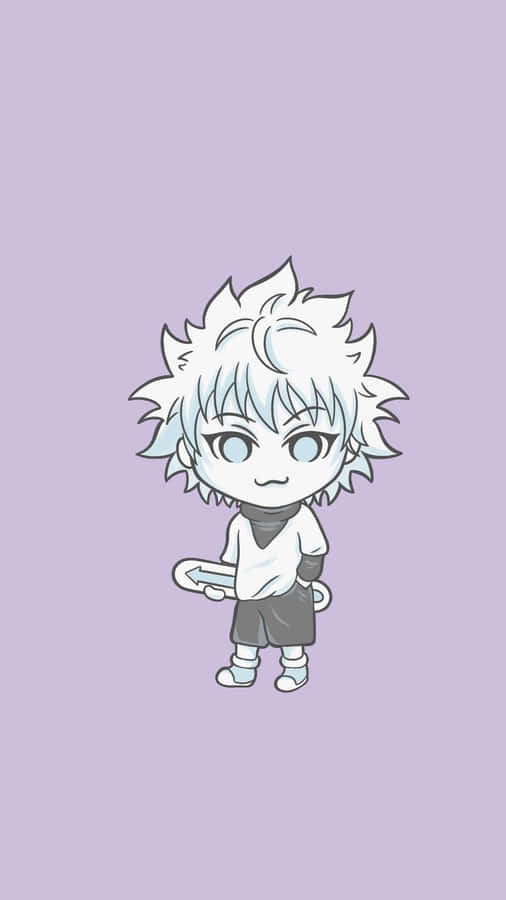 Get Hisoka's Unbelievably Powerful Computational Powers And Performance With Your Own Hisoka Iphone! Wallpaper