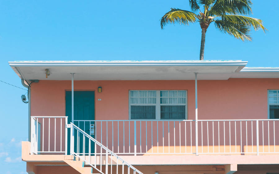 Get Inspired With An Aesthetically Pleasing Blue Desktop Background Wallpaper