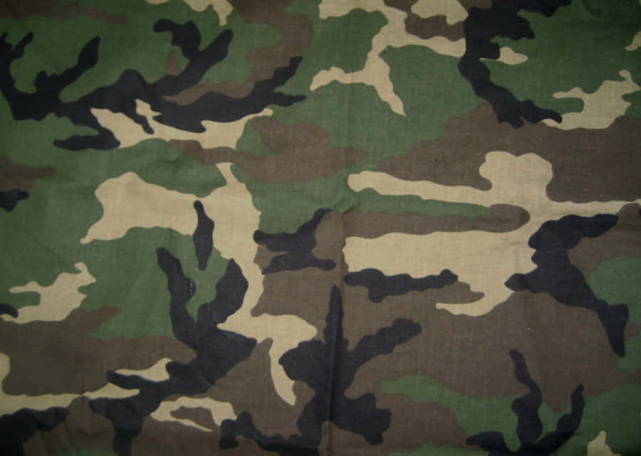 Get Into The Wild With Green Camo Wallpaper
