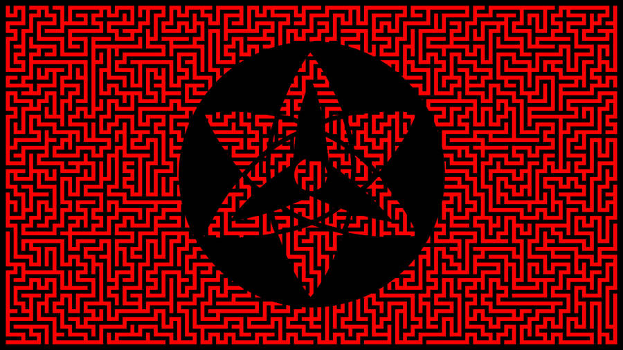 Get Lost In The Sharingan Maze Wallpaper