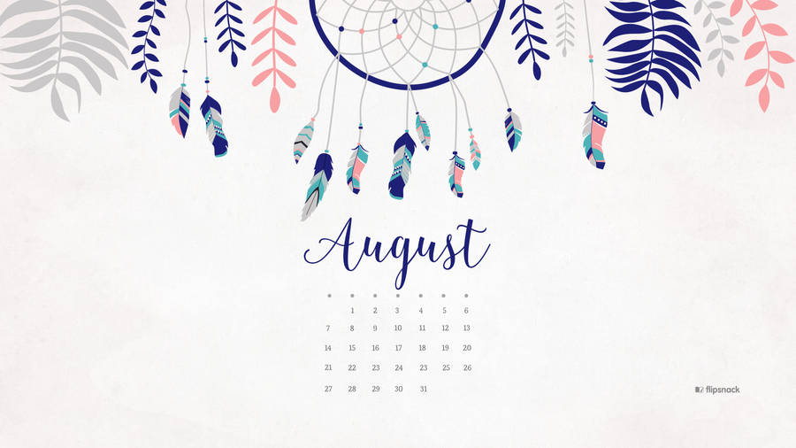 Get Organized With This August 2021 Calendar Wallpaper