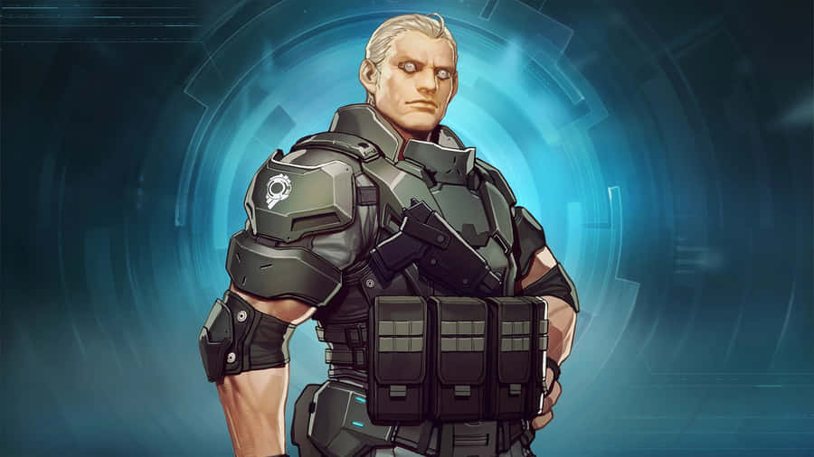 Get Ready For A New Dawn Of Advanced Ai With Batou From Ghost In The Shell Wallpaper