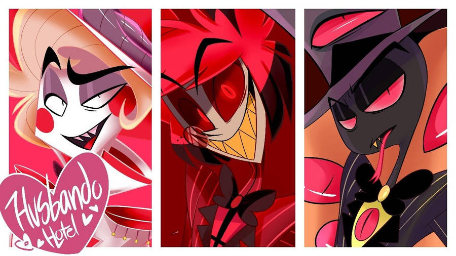 Get Ready For A Wild Adventure In The Whimsical World Of Hazbin Hotel! Wallpaper