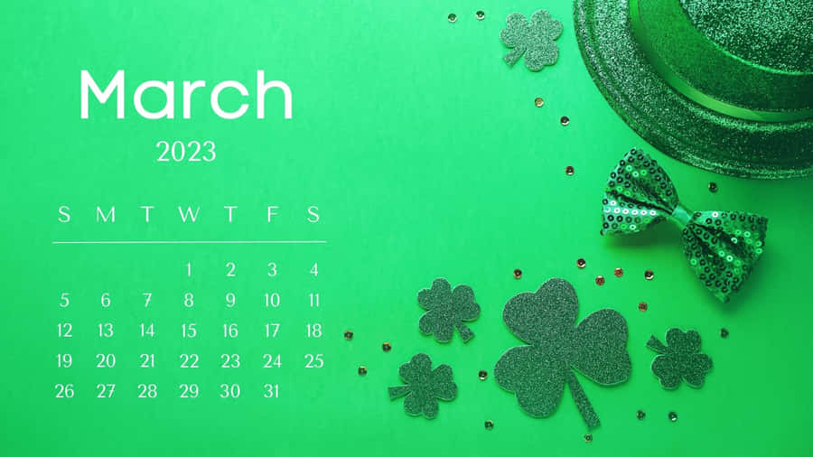 Get Ready For March 2023 Calendar Wallpaper