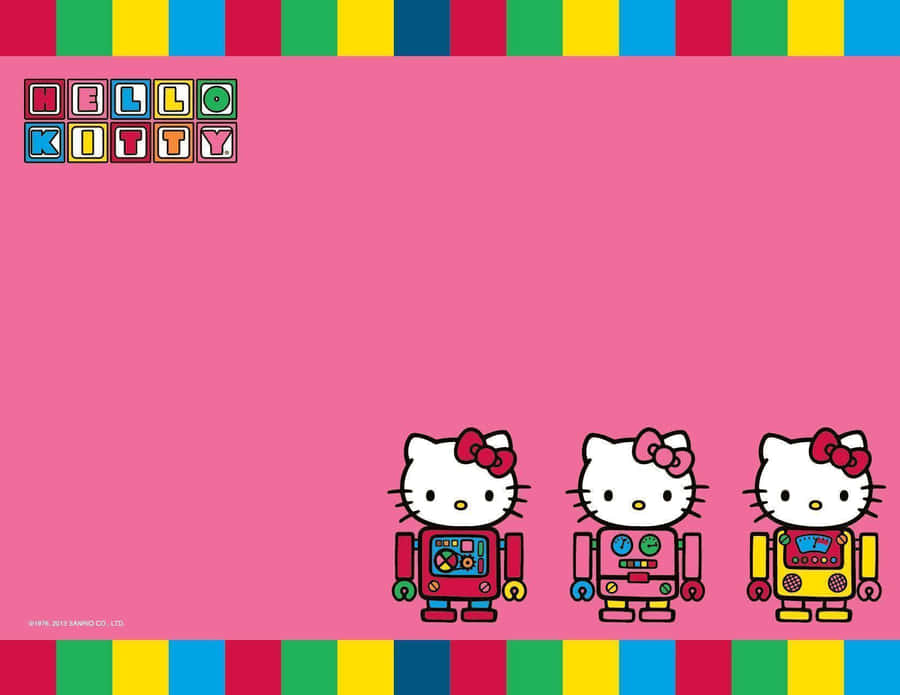 Get Ready For Work With Hello Kitty Pc Wallpaper