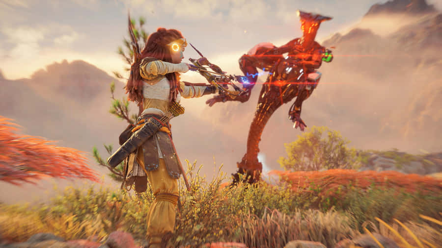 Get Ready To Explore A New World Of Adventure With Horizon Forbidden West! Wallpaper