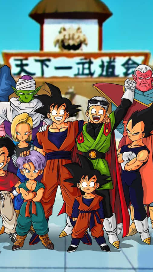 Get Ready To Play Dragon Ball Z On Your Phone! Wallpaper