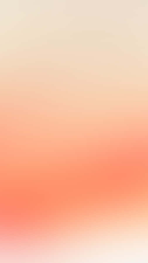 Get The Perfect Summer Look With The Peach Iphone Wallpaper