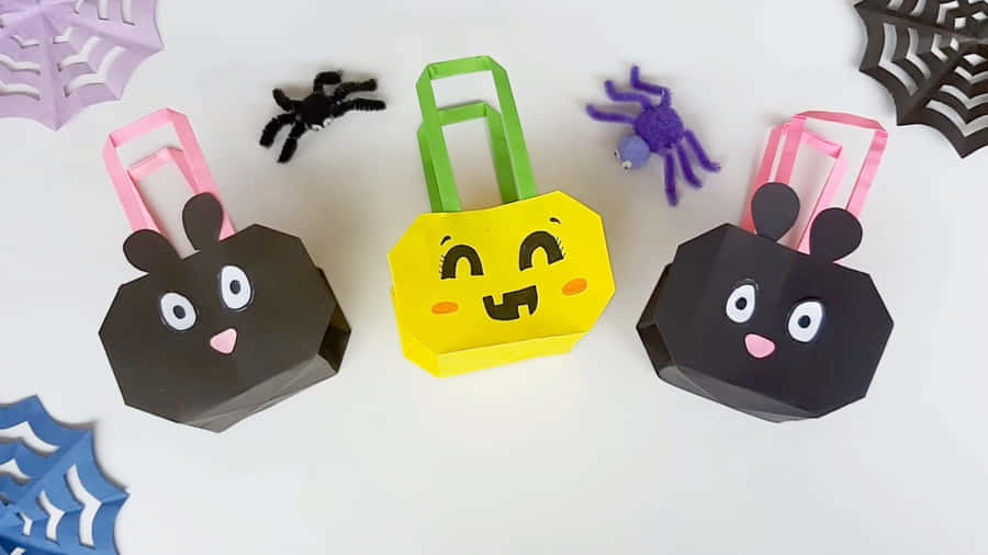 Get Your Trick Or Treat Bags Ready For The Upcoming Halloween Celebration! Wallpaper