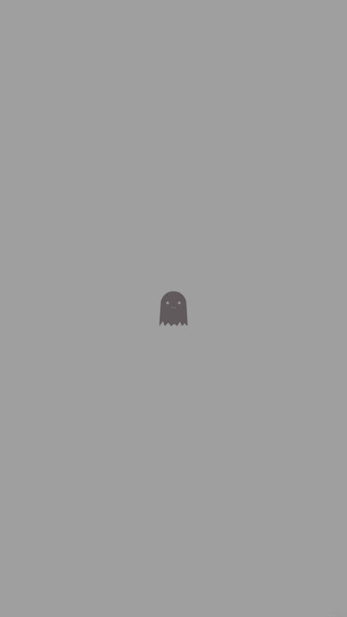 Ghost Art Simple Phone Wallpaper