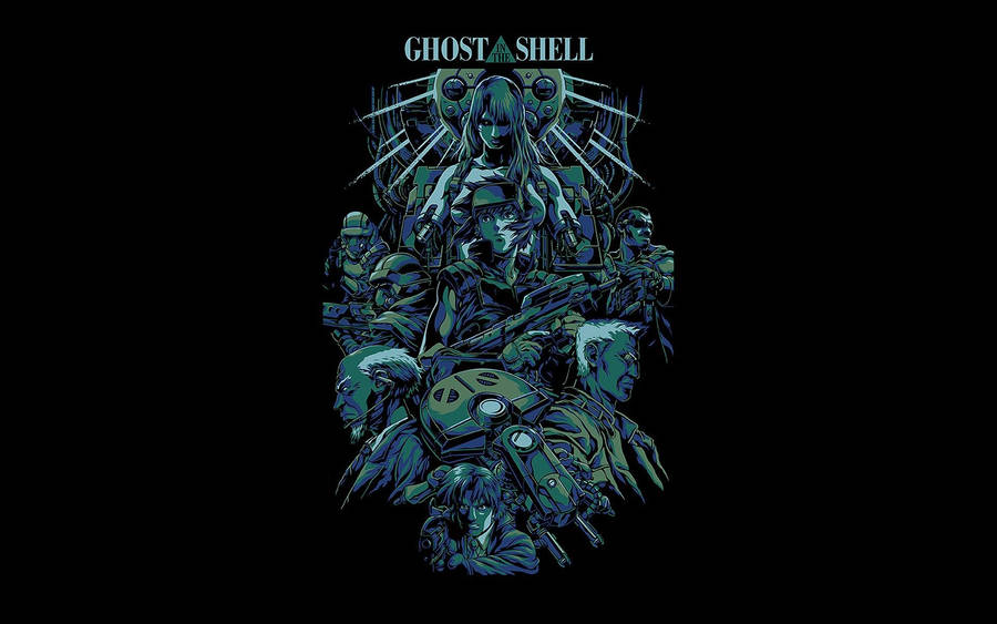 Ghost In The Shell 1995 Poster Wallpaper