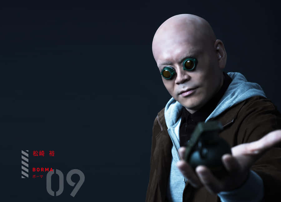 Ghost In The Shell Borma Character Portrait Wallpaper