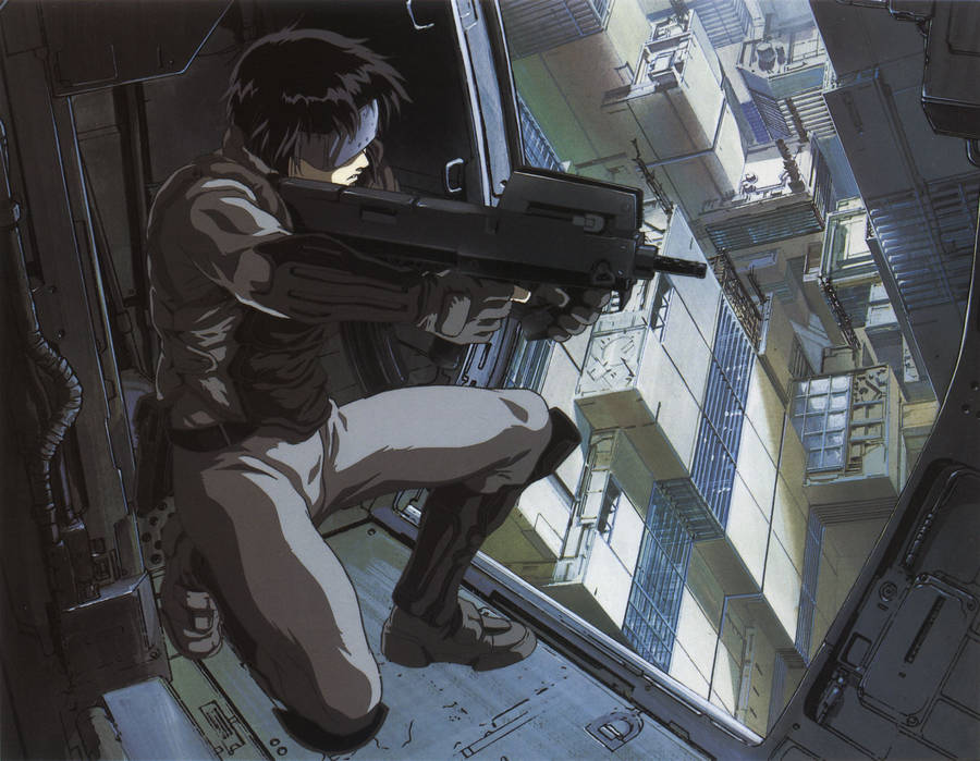 Ghost In The Shell Kusanagi Weapon Wallpaper