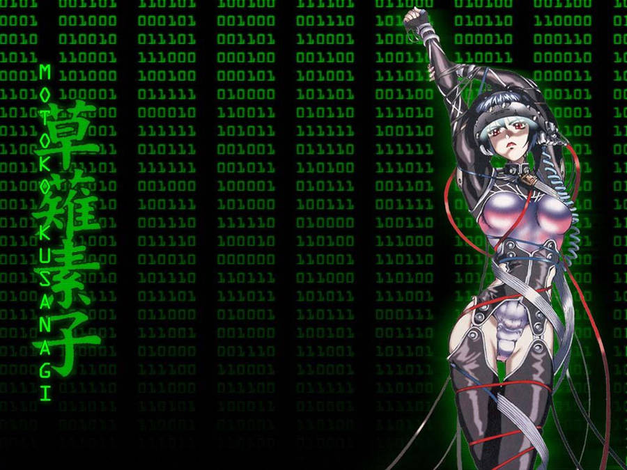 Ghost In The Shell Motoko Manga Wallpaper