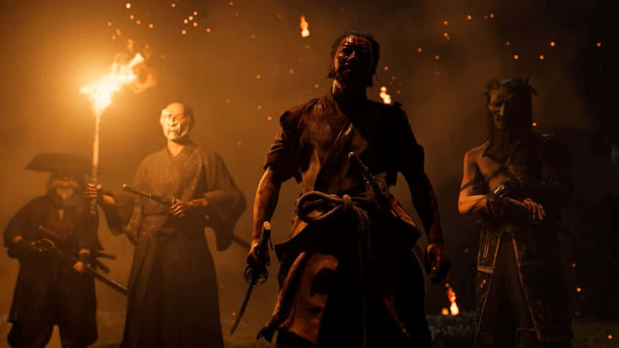 Ghost Of Yotei Characters Wallpaper