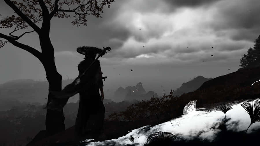 Ghost Of Yotei Encounter Wallpaper