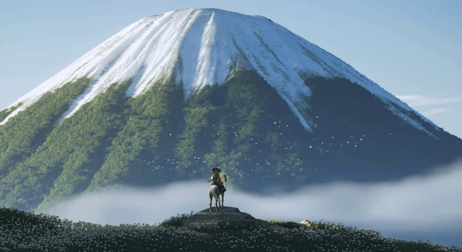 Ghost Of Yotei Mountain View Wallpaper