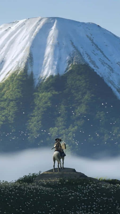 Ghost Of Yotei Mountain View Wallpaper