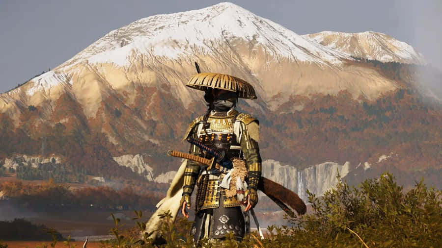 Ghost Of Yotei Samurai Wallpaper