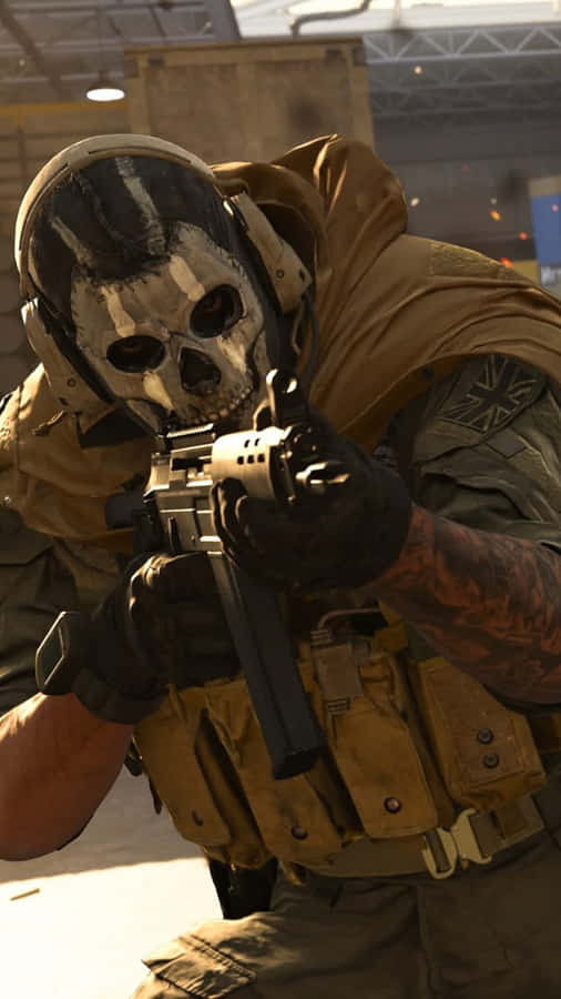 Ghost Operator Callof Duty Profile Wallpaper