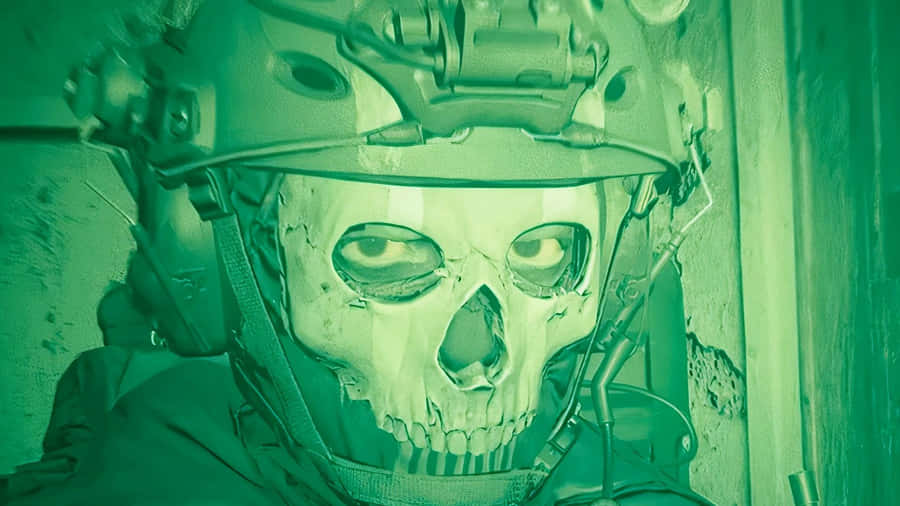 Ghost Skull Soldier Profile Wallpaper