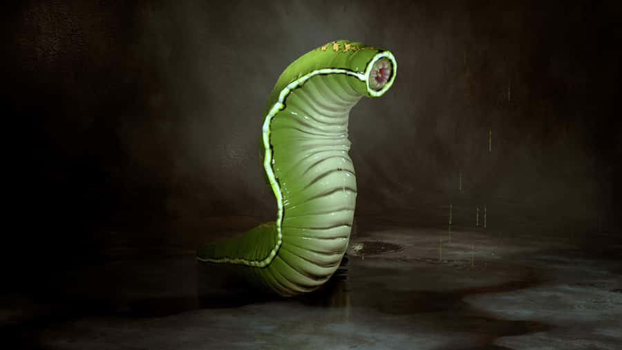 Giant Leech Digital Artwork Wallpaper