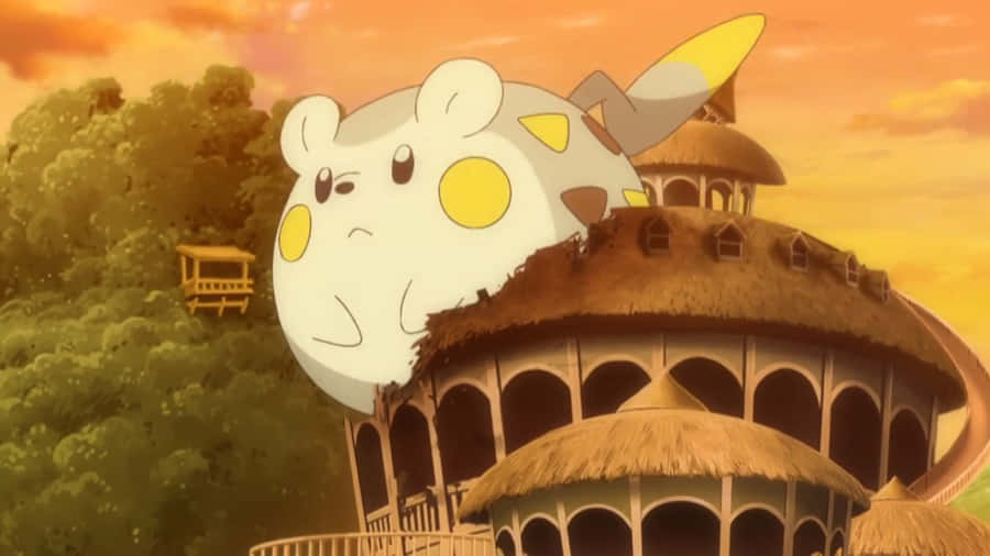 Giant Togedemaru Wallpaper