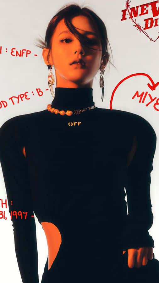 Gidle Miyeon Profile Image Wallpaper