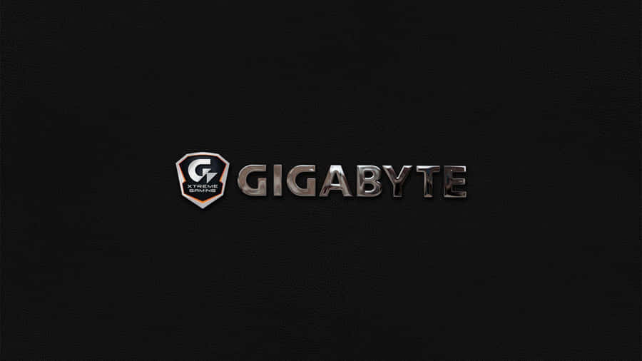 Gigabyte Logoon Black Background Wallpaper