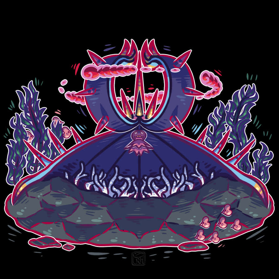 Gigantamax Toxapex Wallpaper