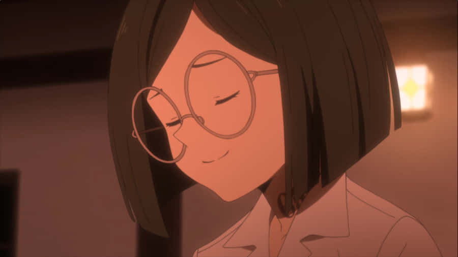 Gilda From The Promised Neverland Anime Series Wallpaper