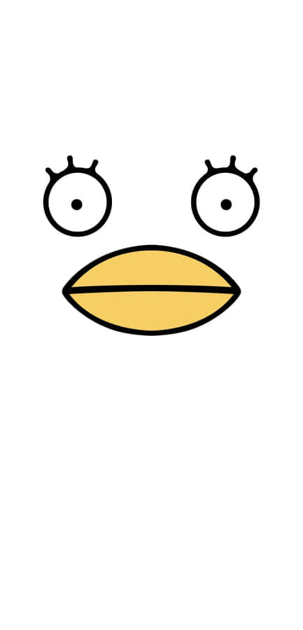 Gintama Elizabeth Face Simple Art Wallpaper