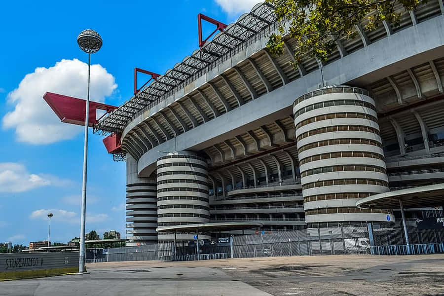 Giuseppe Meazza Stadium Exterior Wallpaper