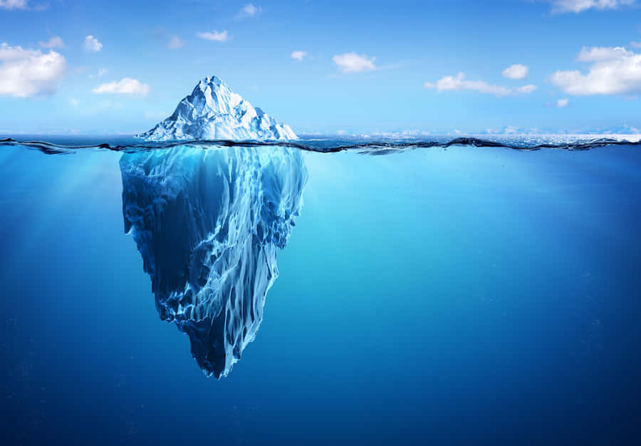 Glacial_ Iceberg_ Reflection Wallpaper