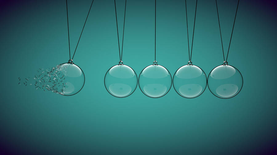 Glass Balls Wallpaper