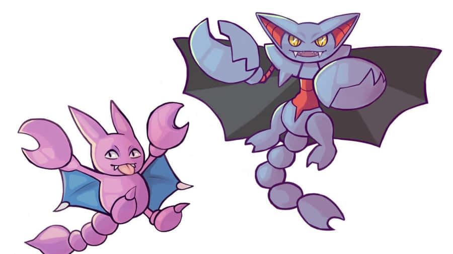 Gliscor And Gligar Fan Art Wallpaper