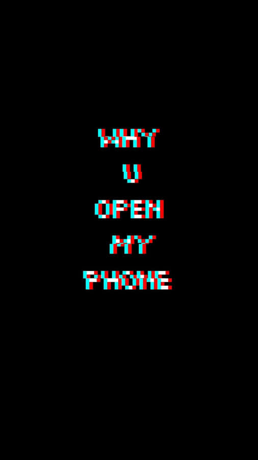 Glitch Text_ Dark Aesthetic.png Wallpaper